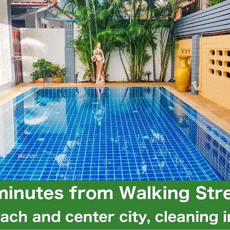 Corner Villa - Pattaya Holiday House Walking Street 4 Bedrooms 外观 照片